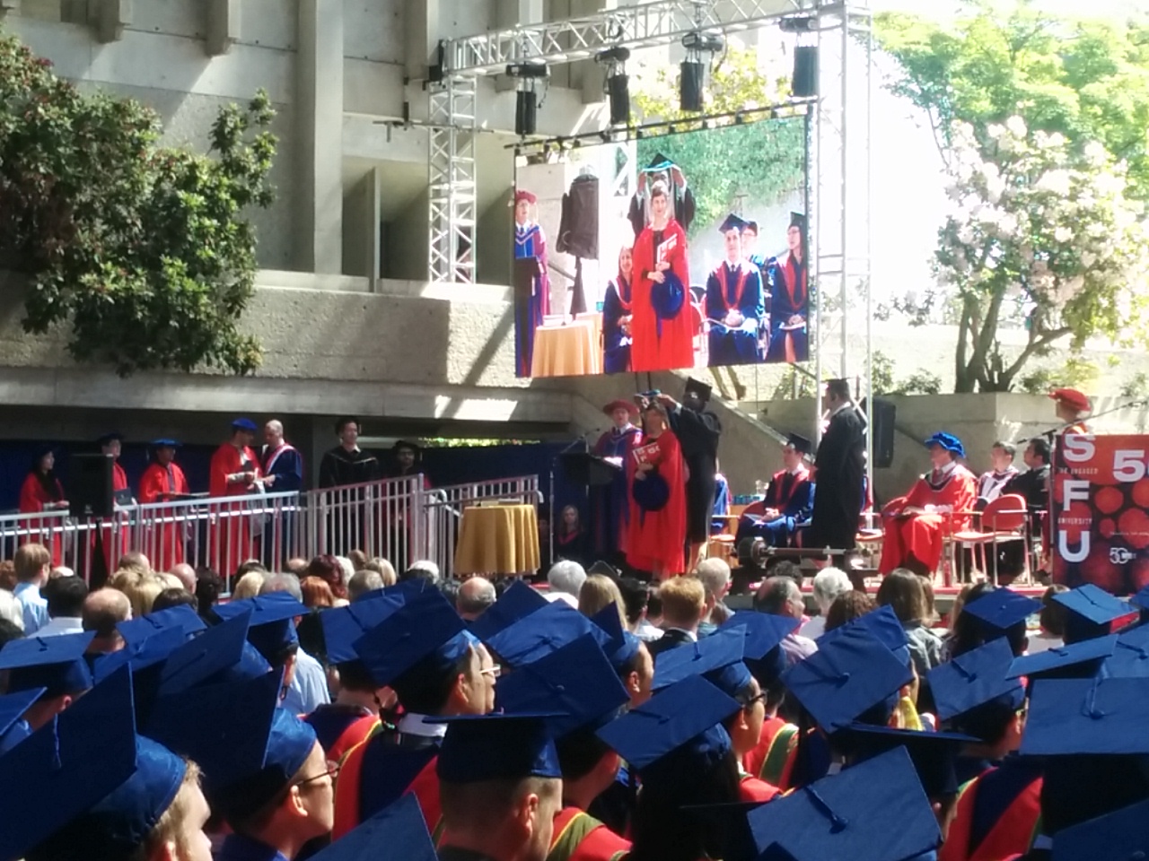 Me hooding Ann
